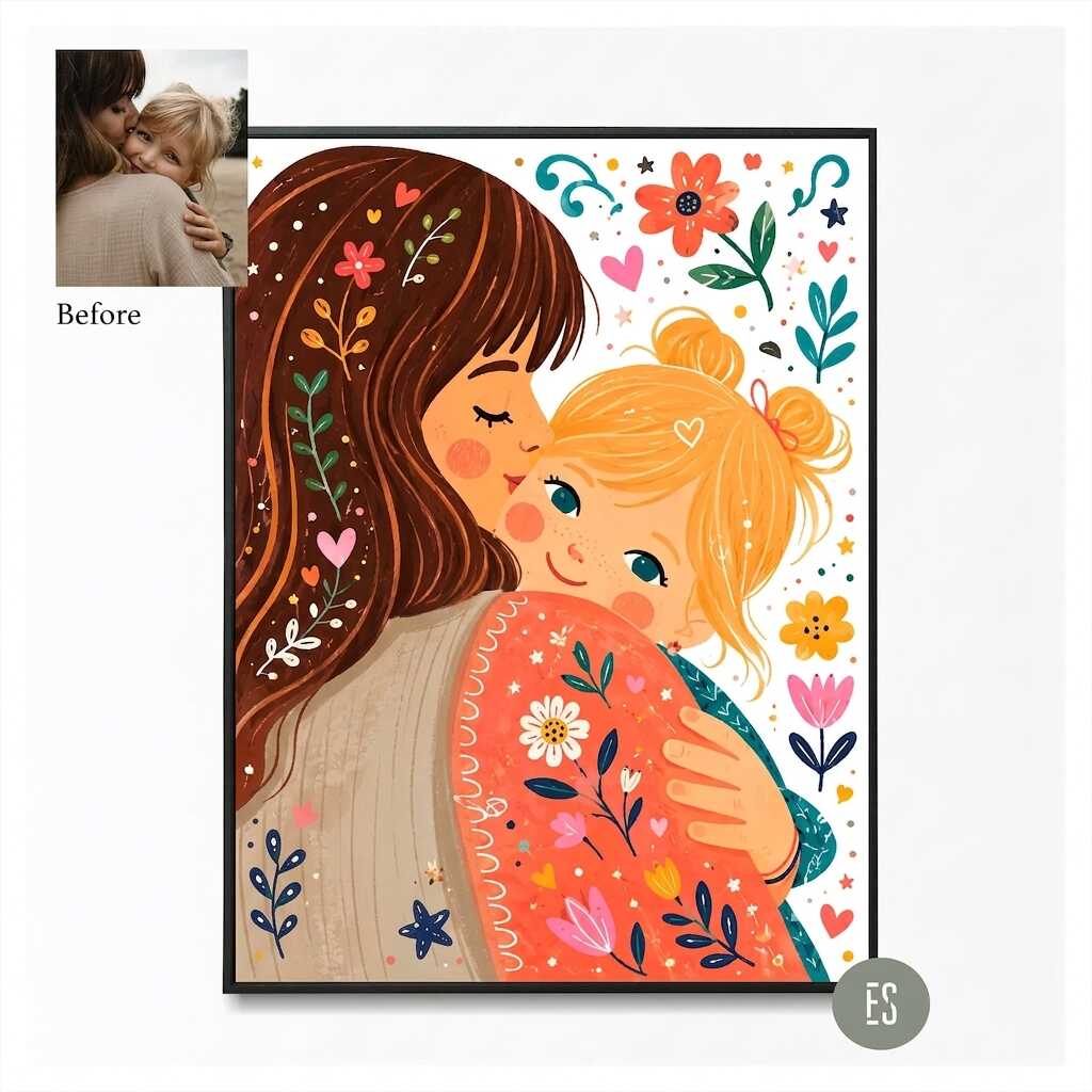 Custom Hand-Drawn Portrait — 3-Portrait Bundle