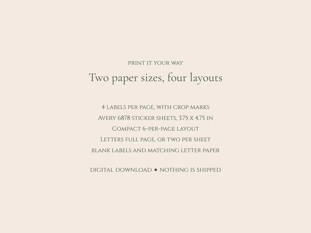 Open When Letters — The Complete College Send-Off Kit