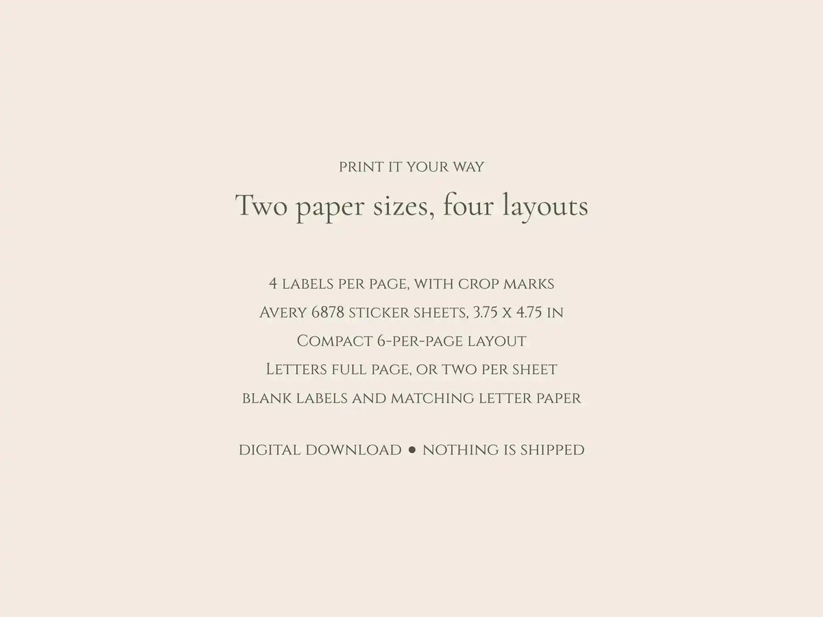 Open When Letters — The Complete College Send-Off Kit